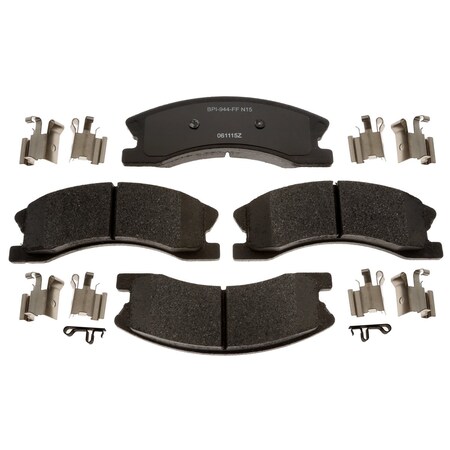 R/M Brakes OE Replacement, Metallic, Includes Mounting Hardware MGD945MH